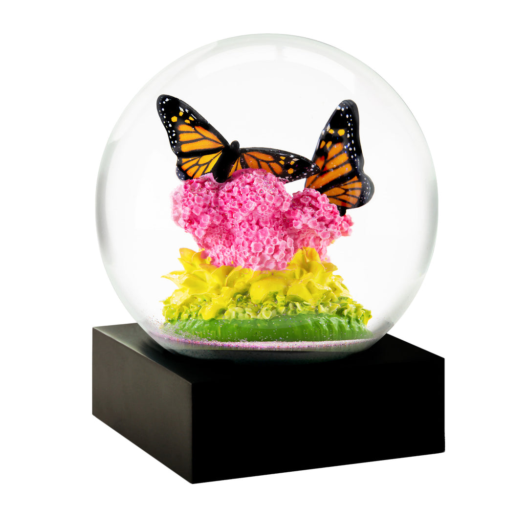 Monarch Butterfly Cool Snow Globe.