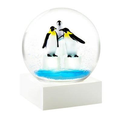 Front view of Penguins by Cool Snow Globes.