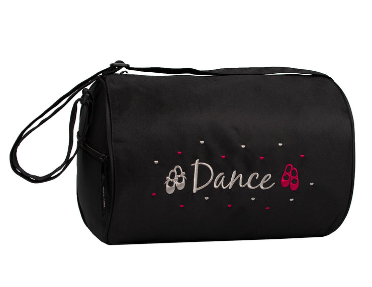 Horizon Dance 2202 Linda Small Embroidered Dance Bag - Black
