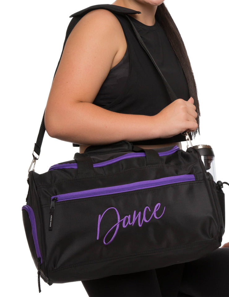 Horizon Dance 2345 Julie Embroidered Gear Duffel Bag - Purple