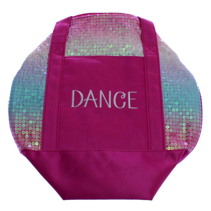 Horizon Dance 9500 Sequins Small Dance Duffel Bag - Pink Iridescent
