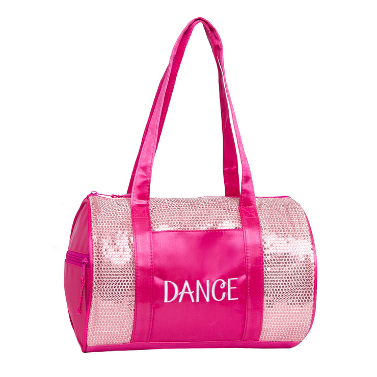 Horizon Dance 9502 Sequins Small Dance Duffel Bag - Pink