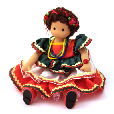 Mexican Collectible Musical Doll