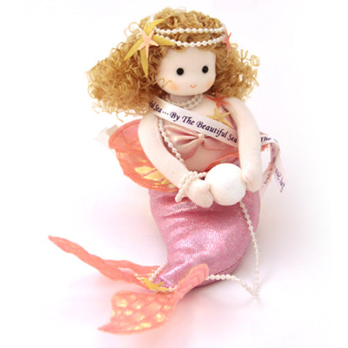 Pink Mermaid Collectible Musical Doll