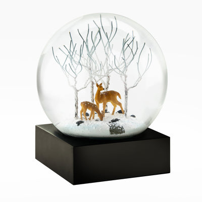 Deer in Woods Snow Globe by CoolSnowGlobes.