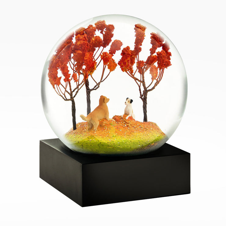 Autumn Pals Snow Globe by CoolSnowGlobes.