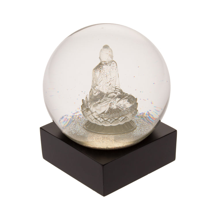 Buddha Crystal Statue Snow Globe by CoolSnowGlobes.