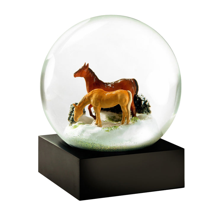 Horses Snow Globe by CoolSnowGlobes®