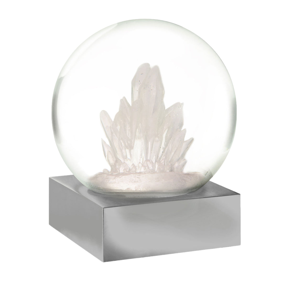 Crystals Cool Snow Globe.