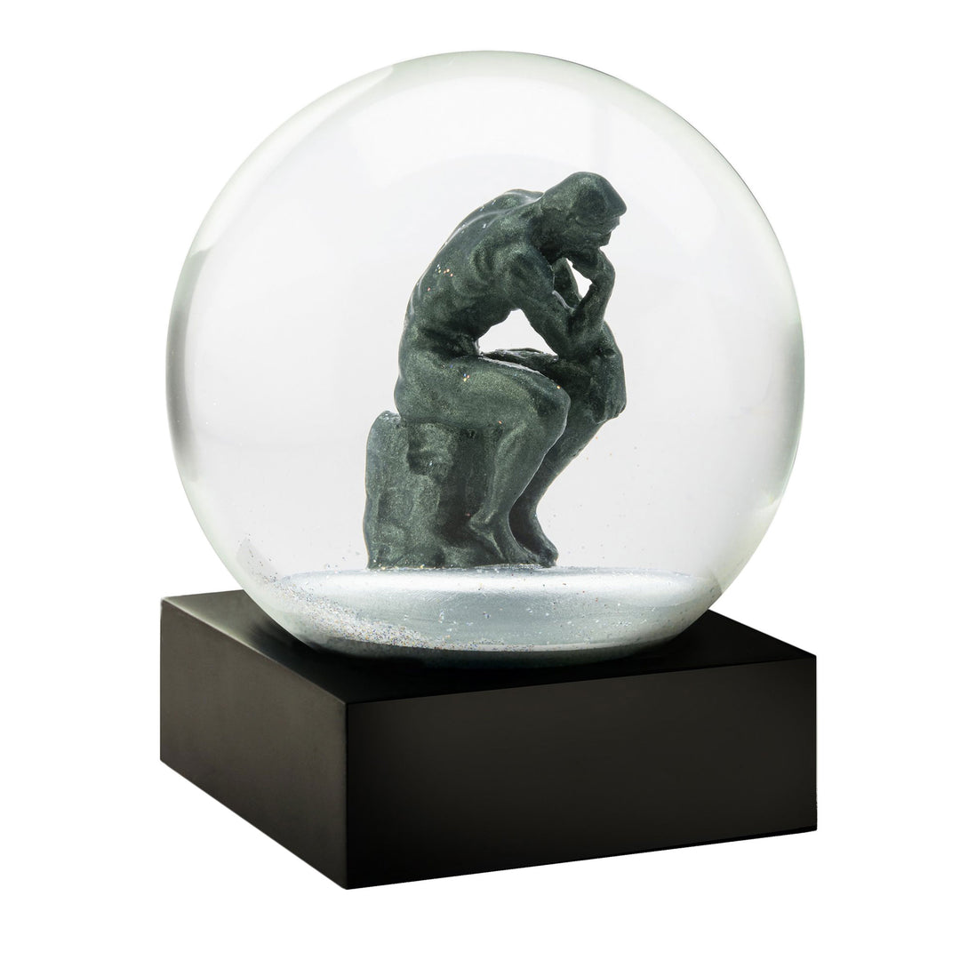 Thinker Cool Snow Globe.