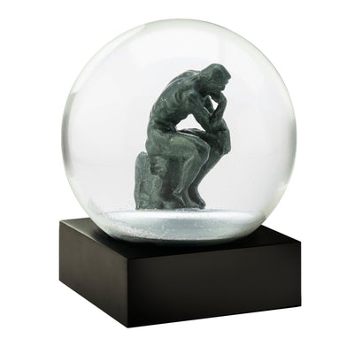 Thinker Cool Snow Globe by CoolSnowGlobes.