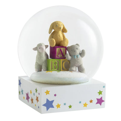 Baby Blocks Snow Globe by CoolSnowGlobes.
