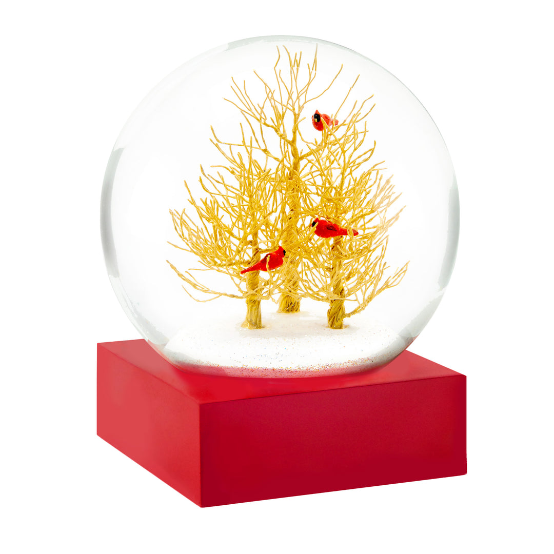 Golden Boughs by Cool Snow Globe, front view.