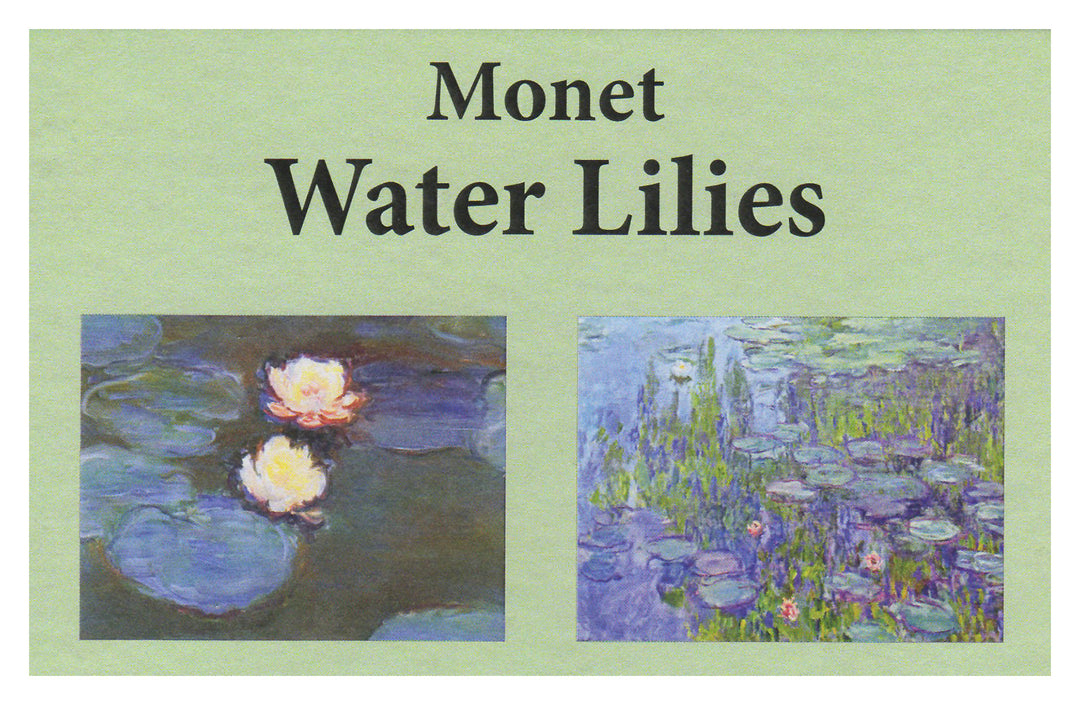 Monet Water Lilies Note Cards Boxed Set of 12 with Envelopes