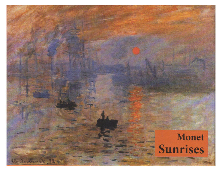 Monet Sunrises Impressionism Note Cards Boxed Set of 12