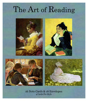 Art of Reading Note Cards - Boxed Set of 16 Note Cards
