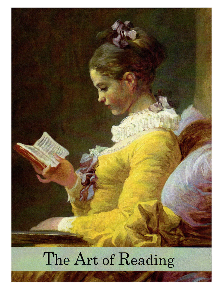 Art of Reading Note Cards - Boxed Set of 16 Note Cards