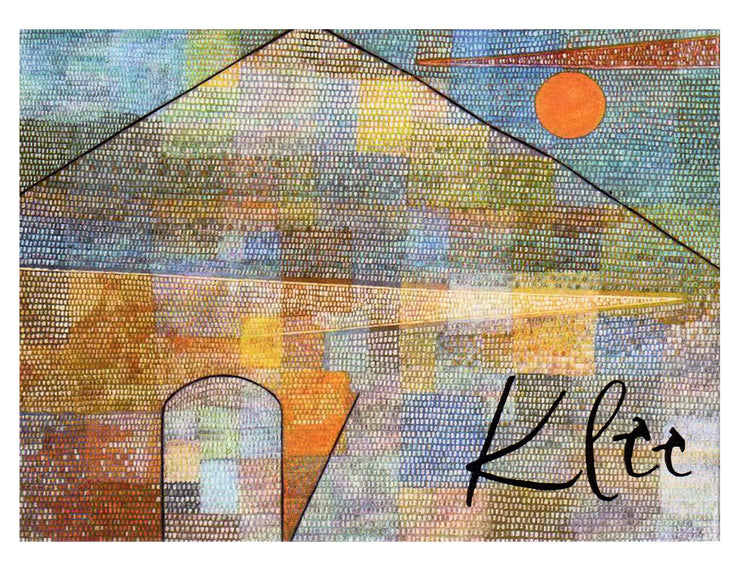 Paul Klee Note Cards - Boxed Set of 16 Note Cards with Envelopes