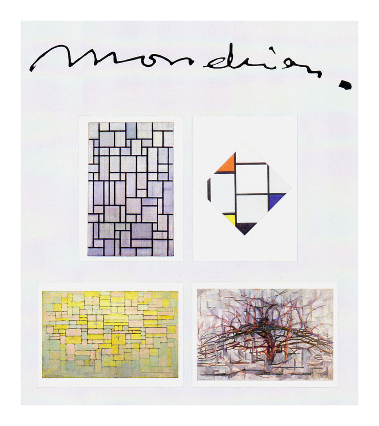 Piet Mondrian Neoplasticism Abstract Art Note Cards Boxed Set