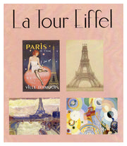 La Tour Eiffel Tower Note Cards - Boxed Set of 16 with Envelopes