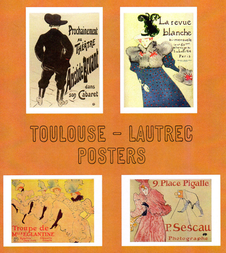 Toulouse-Lautrec Posters French Theater Arts Note Cards Boxed Set