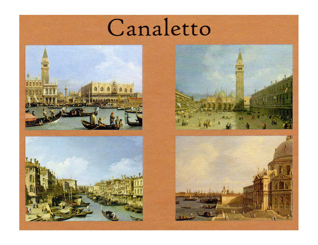 Canaletto Note Cards - Boxed Set of 16 Note Cards with Envelopes
