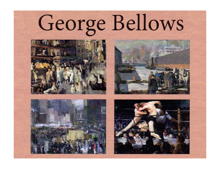 George Bellows Cityscapes Note Cards - Boxed Set of 16 with Envelopes