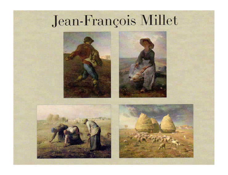 Jean-Francois Millet 19th Century Farmers Art Boxed Note Card Set