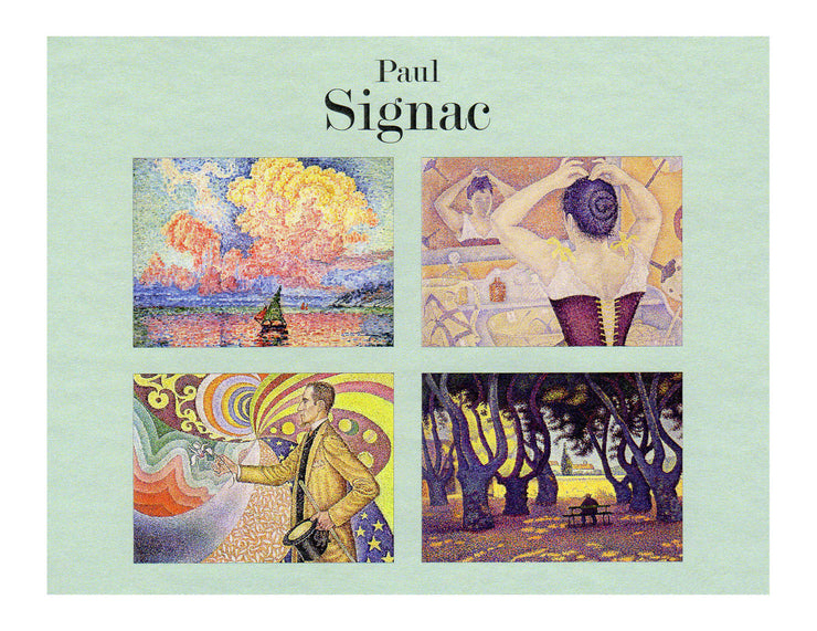 Paul Signac Note Cards - Boxed Set of 16 Note Cards with Envelopes