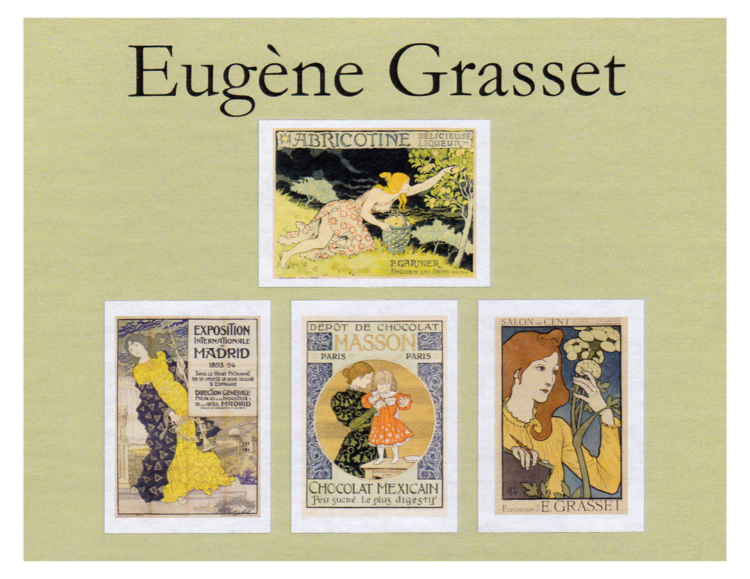 Eugene Grasset French Posters Art Nouveau Note Cards Boxed Set
