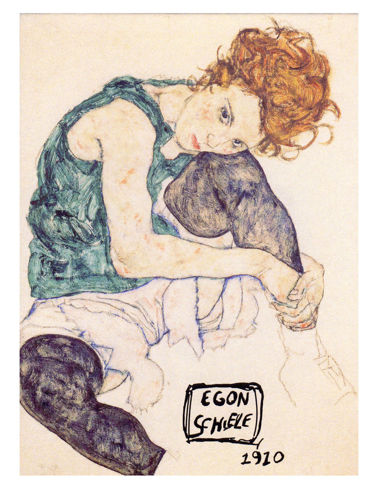 Egon Schiele Note Cards - Boxed Set of 16 Note Cards with Envelopes