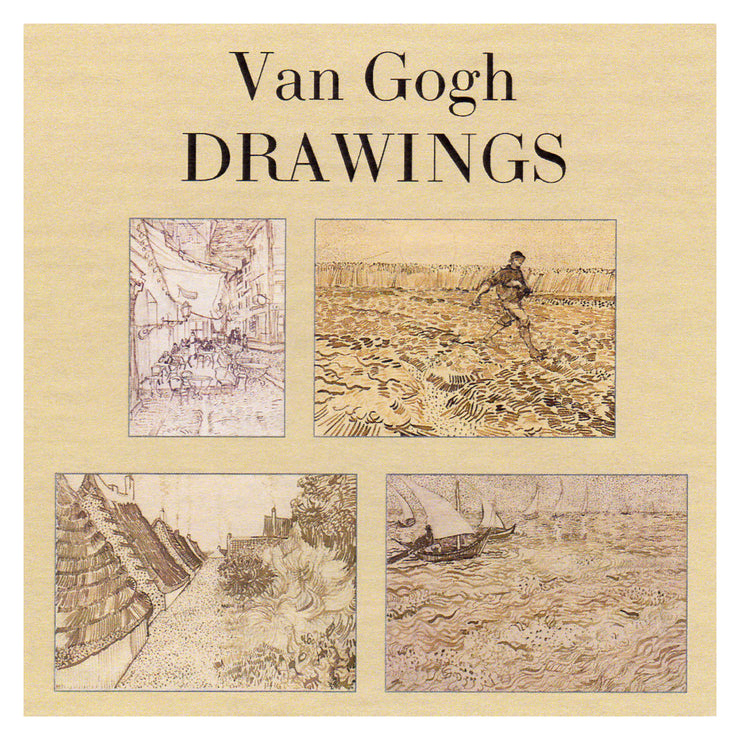 Vincent van Gogh Drawings Sketches Artwork Note Cards Boxed Set