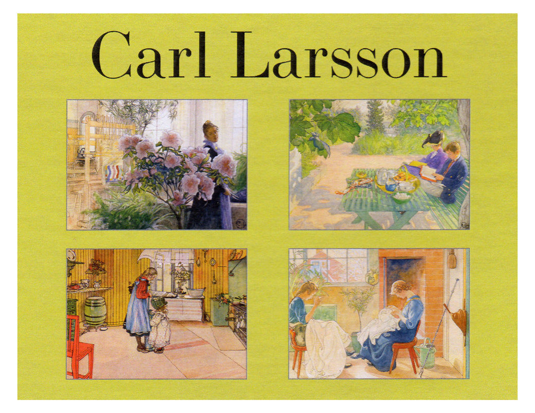 Carl Larsson Note Cards - Boxed Set of 16 Note Cards with Envelopes