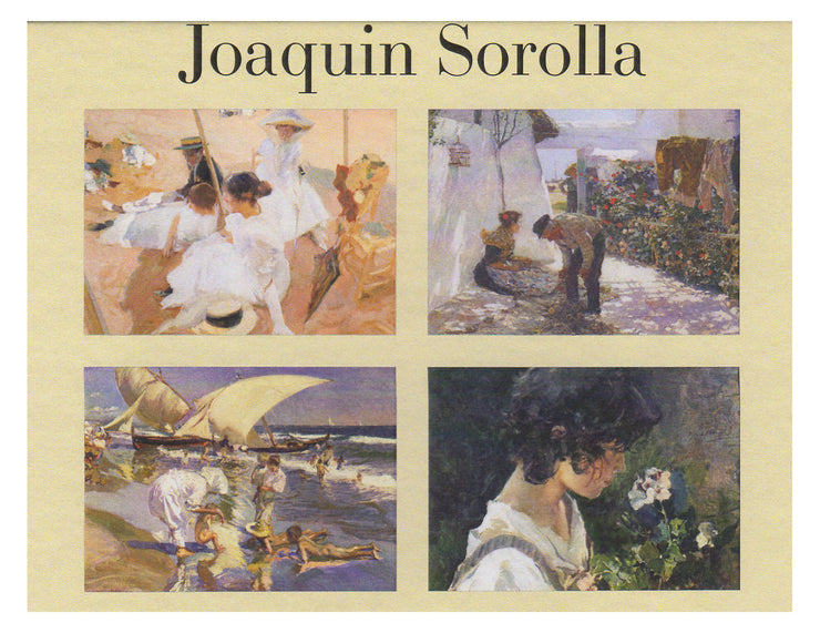 Joaquin Sorolla Note Cards - Boxed Set of 16 Note Cards with Envelopes